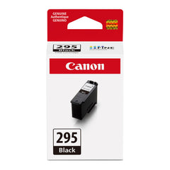 Canon PG-295 frontal mostrando el cartucho y claridad del texto