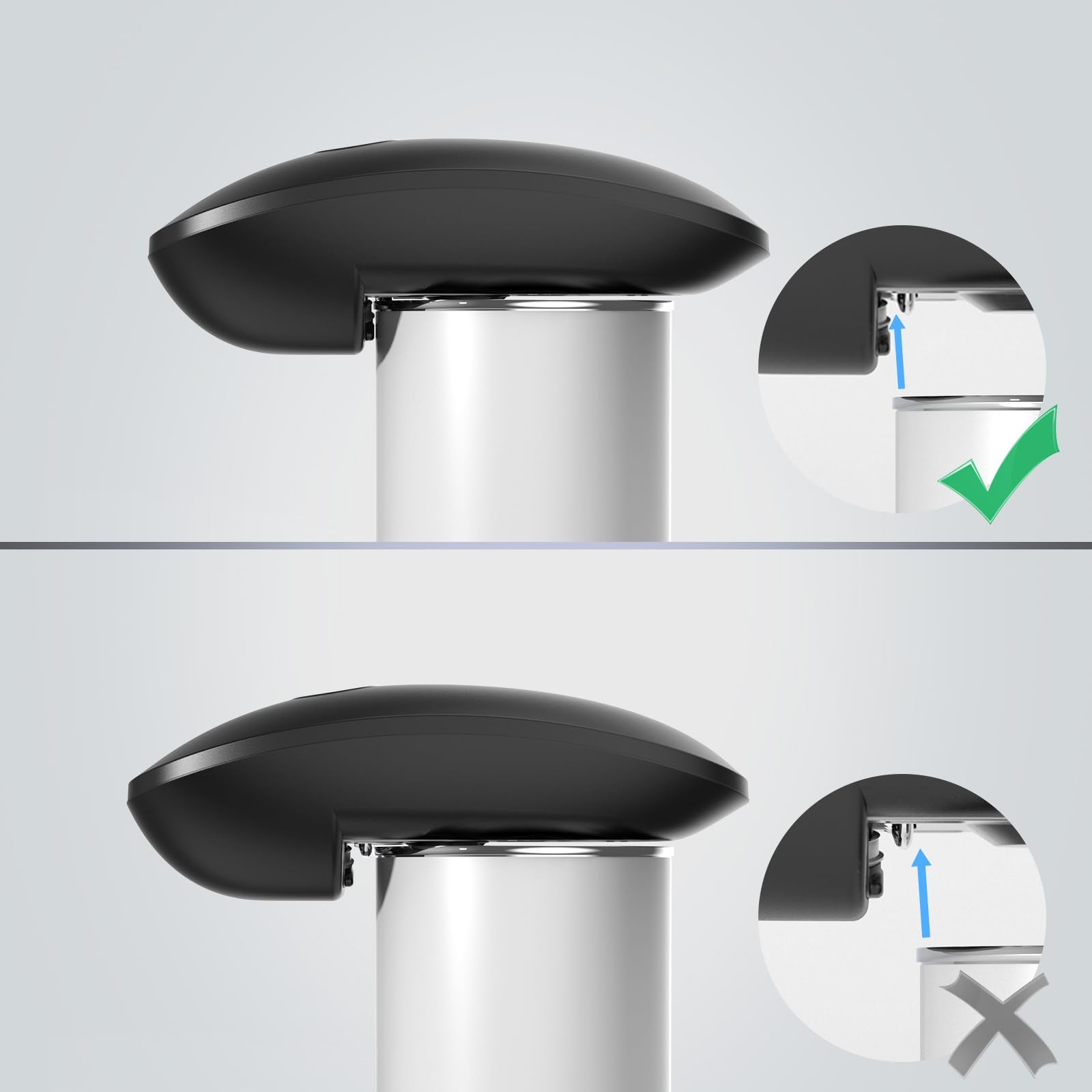 Canslab Ultrablade PRO montado en soporte magnético para almacenamiento ordenado