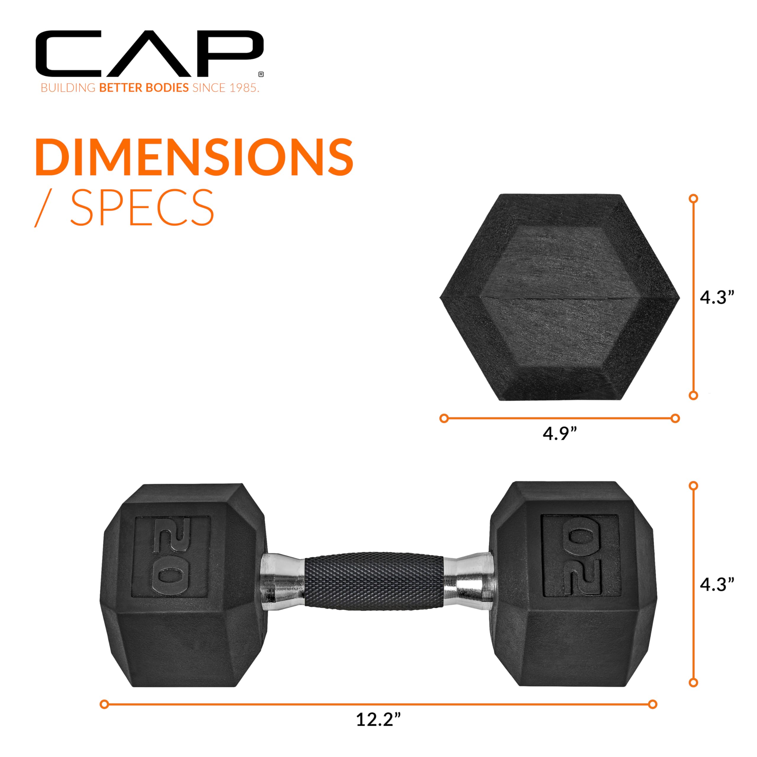 CAP dumbbells in use during dumbbell press demonstrating stable control