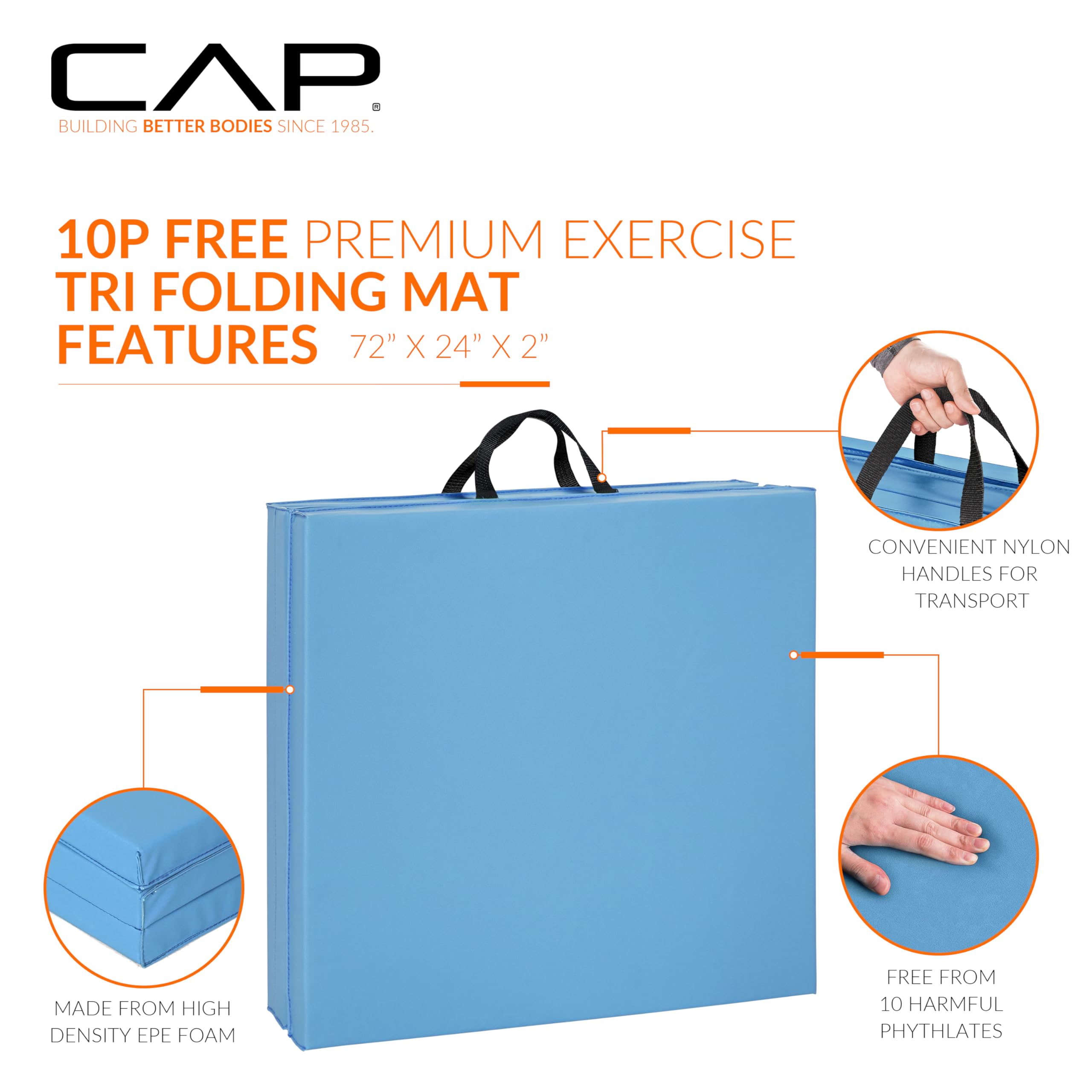 CAP colchoneta en uso para yoga, aporta confort y soporte articular