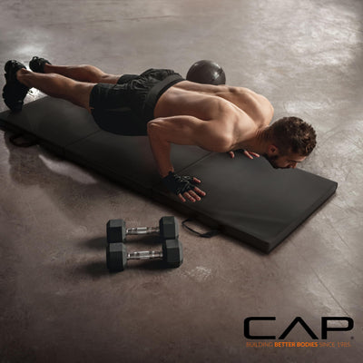 CAP mat cross-section showing 2-inch high-density foam for enhanced joint protection