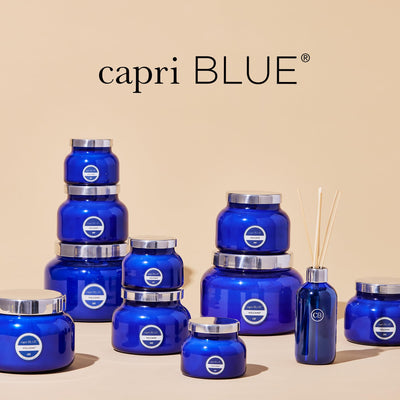 Capri Blue set completo en caja presentable ideal para regalo