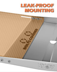 CaptainGrill installed in grill demonstrates fit and grease routing benefit