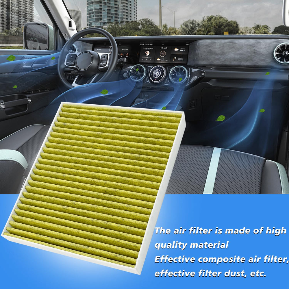 Capume filtro instalado en compartimento motor demostrando ajuste y facilidad
