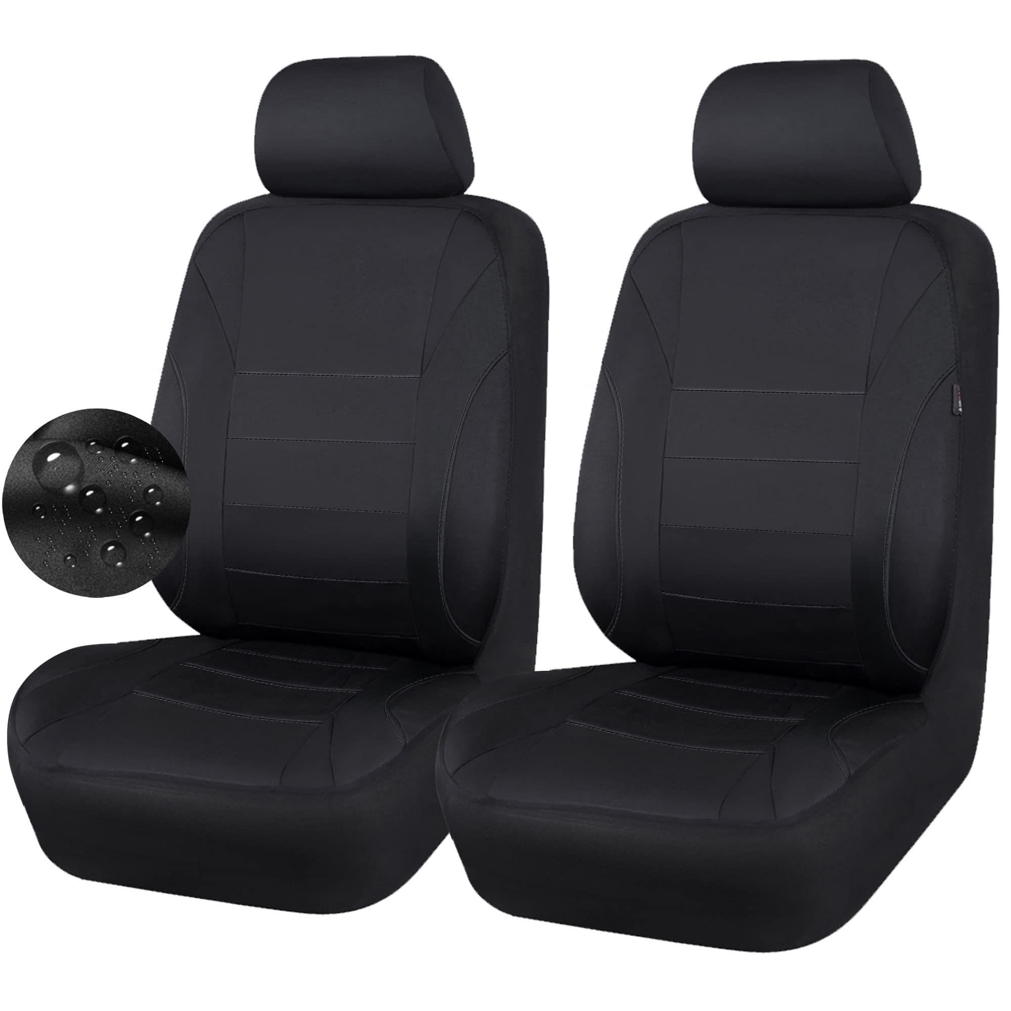 CAR PASS close-up de anclajes y correas que aseguran la funda sin herramientas