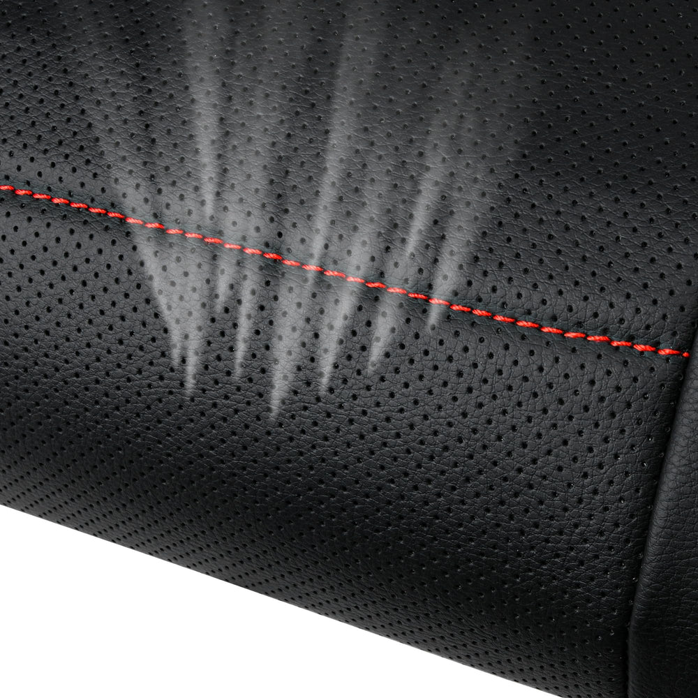CAR PASS piping and contrast stitching showing premium look benefit