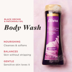 Caress textura de espuma cremosa que hidrata y suaviza la piel