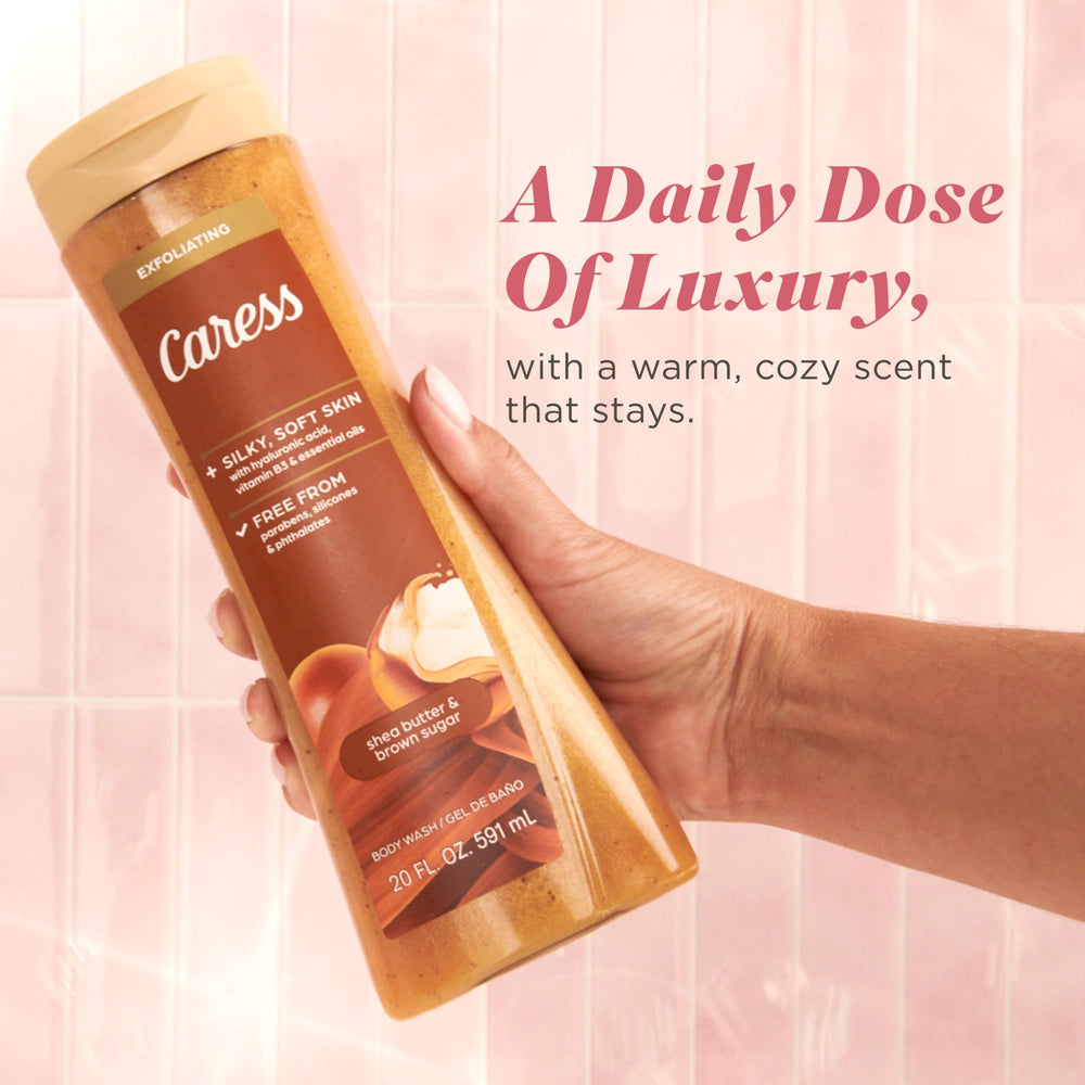 Caress enfoque en manteca de karité como ingrediente hidratante