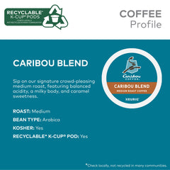 Caribou Coffee posos molidos textura que indica frescura y origen responsable