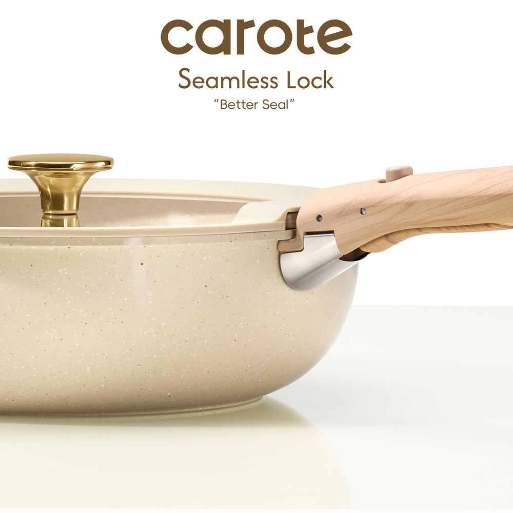CAROTE utensilios y protectores incluidos, protegen superficies al apilar