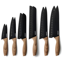 CAROTE front view of full 12-piece set showing neat arrangement and storage benefit