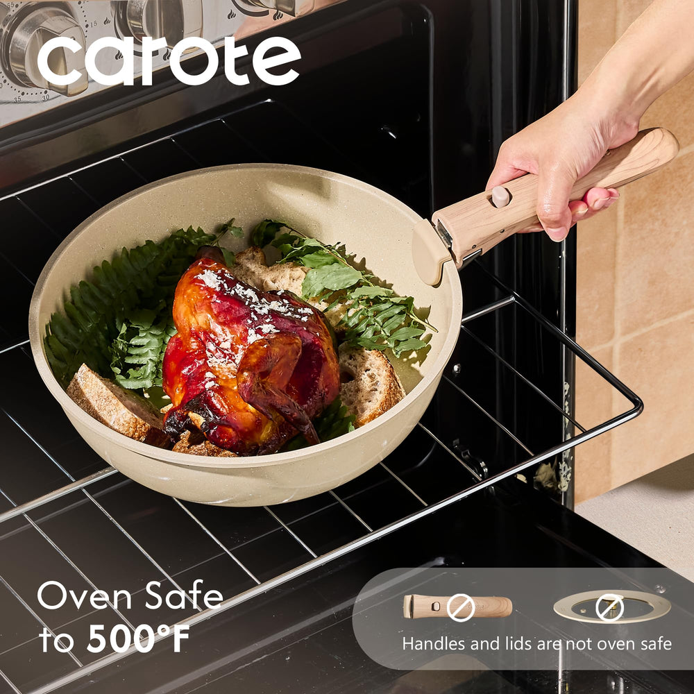 CAROTE olla con tapa servida, retiene calor y cocina guisos