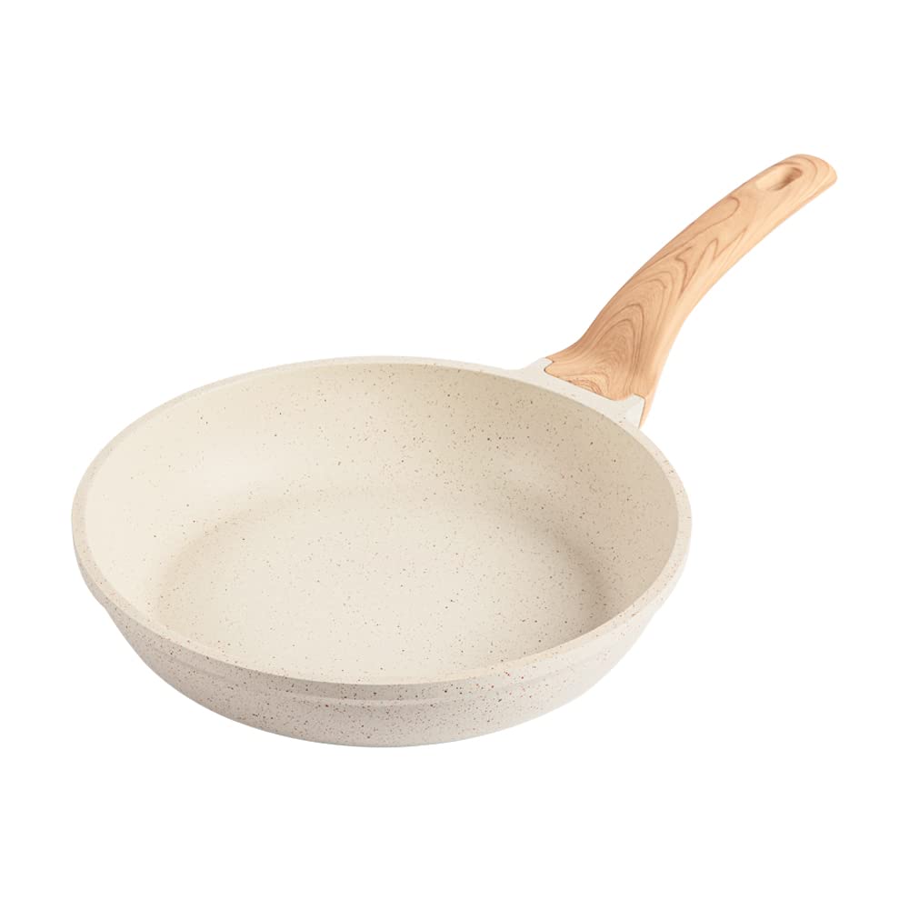 CAROTE escena de cocina mostrando sartén crema lista para cocinar