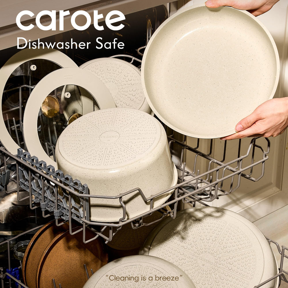 CAROTE sartén en placa de inducción, distribución uniforme del calor