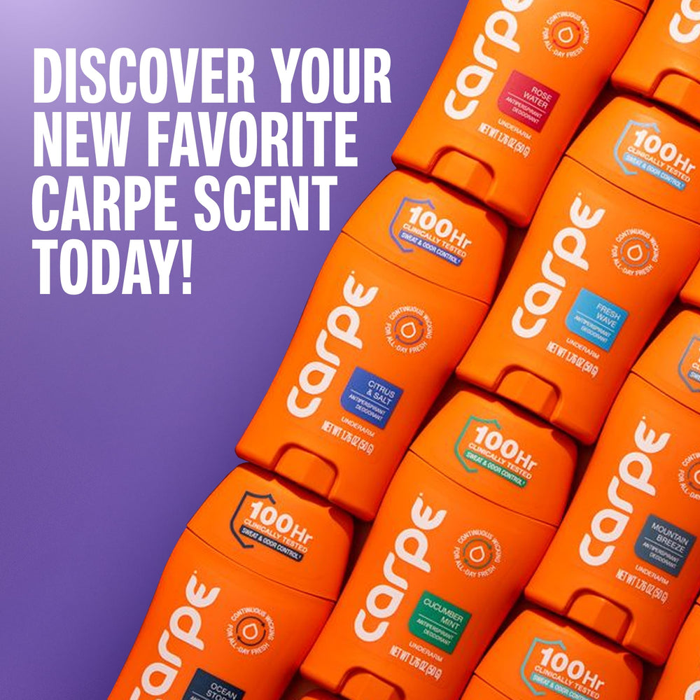 Fragrance notes visual with citrus and sage to show scent profile benefit