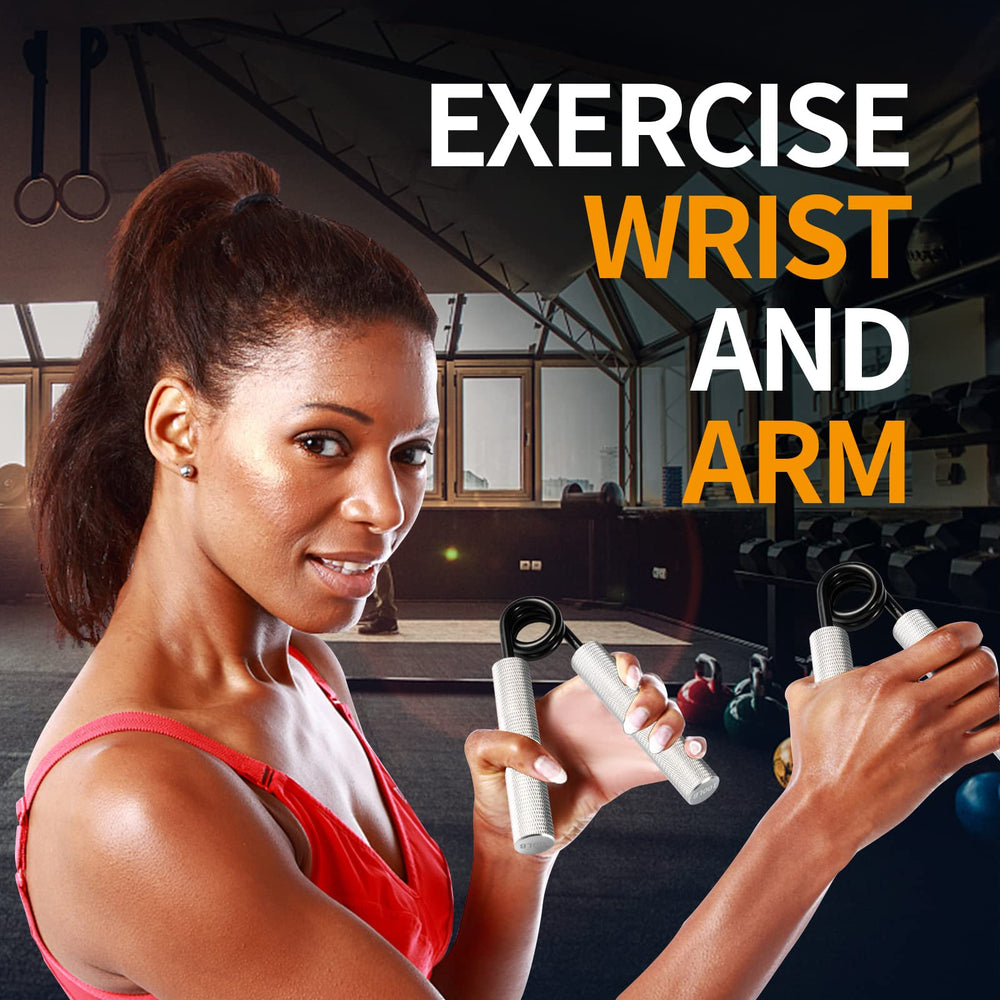 Carvanchy in-use image of a person squeezing a gripper demonstrating portable training benefit