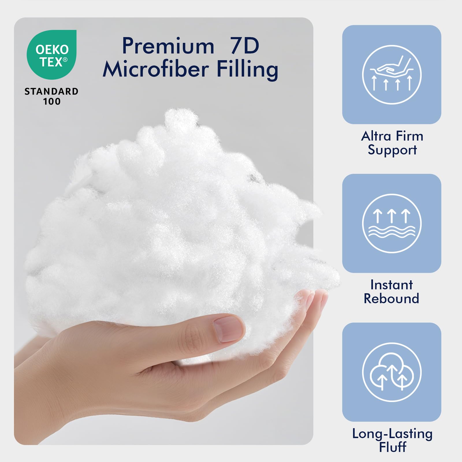 CASAJOY textura de microfibra 7D cercana, confort y durabilidad visibles