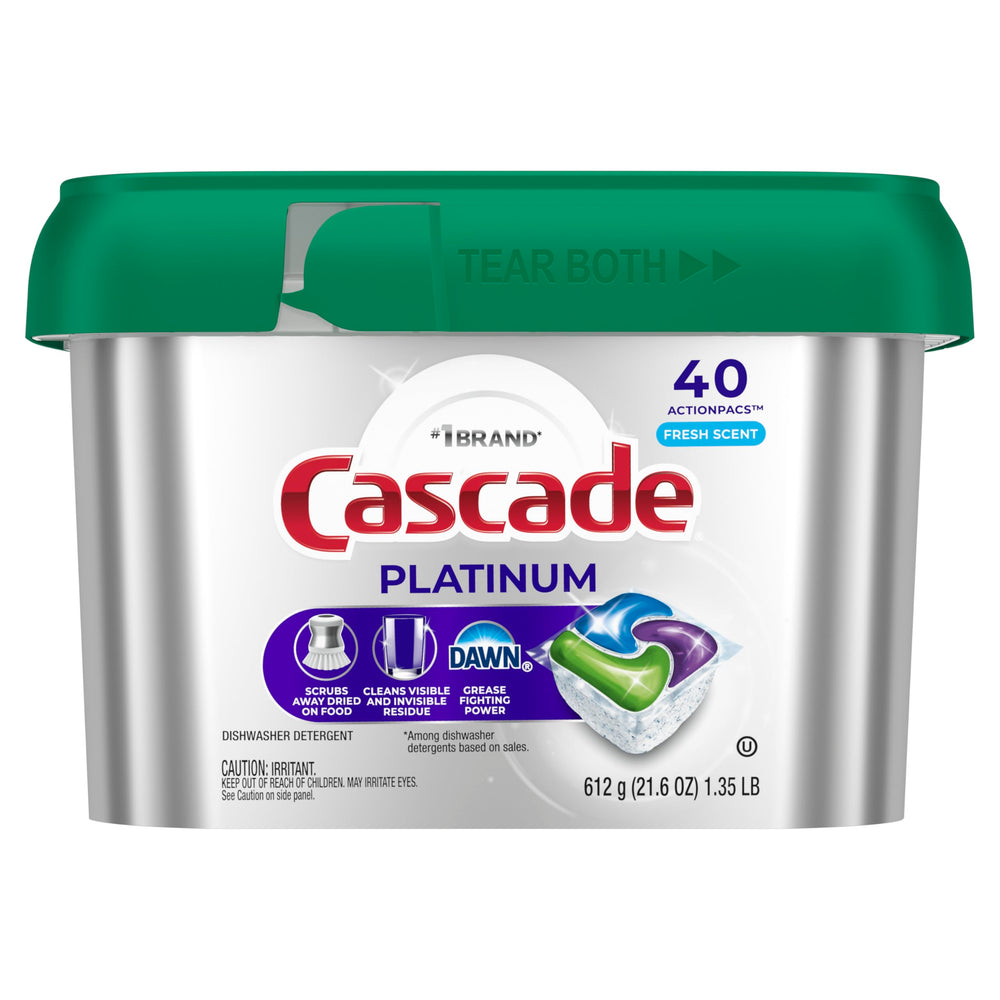 Cascade empaque de 40 unidades destacando cantidad y beneficio de suministro prolongado