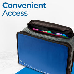 Case-it archivo expandible de 5 solapas para separar materias y mantener orden