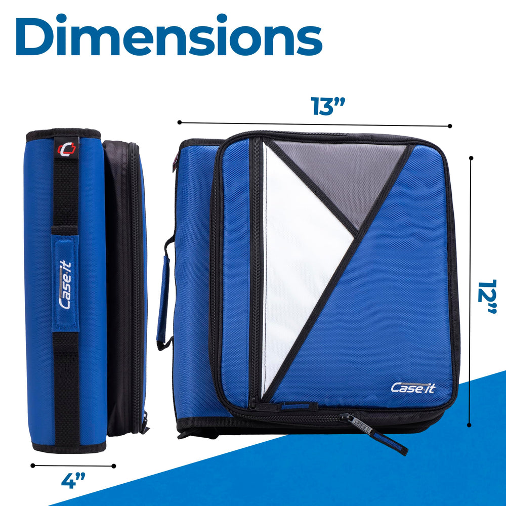 Bolsillo acolchado Case-it para tabletas de 13" con protección segura