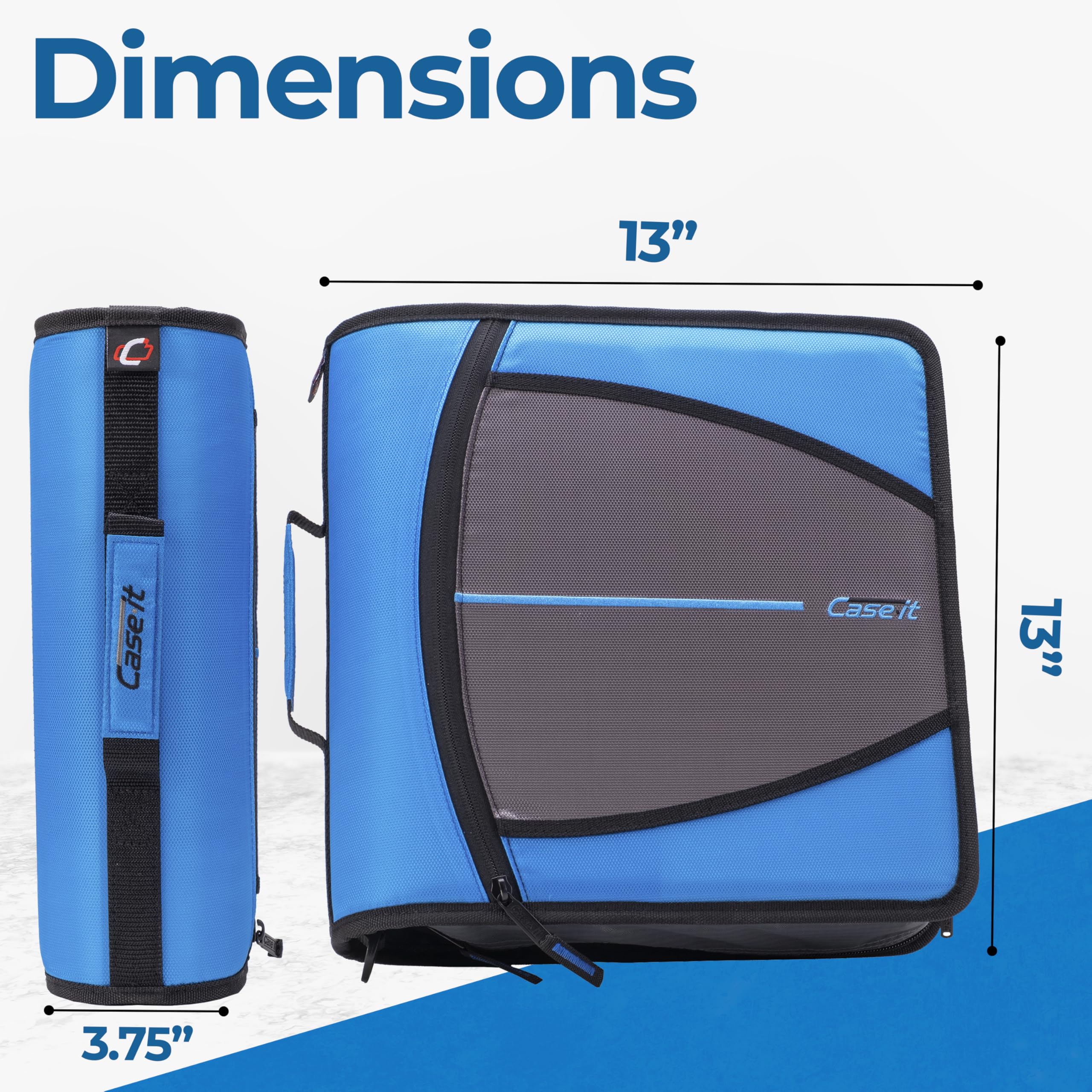 Case-it detalle ripstop resistente, material duradero y anti-desgarro