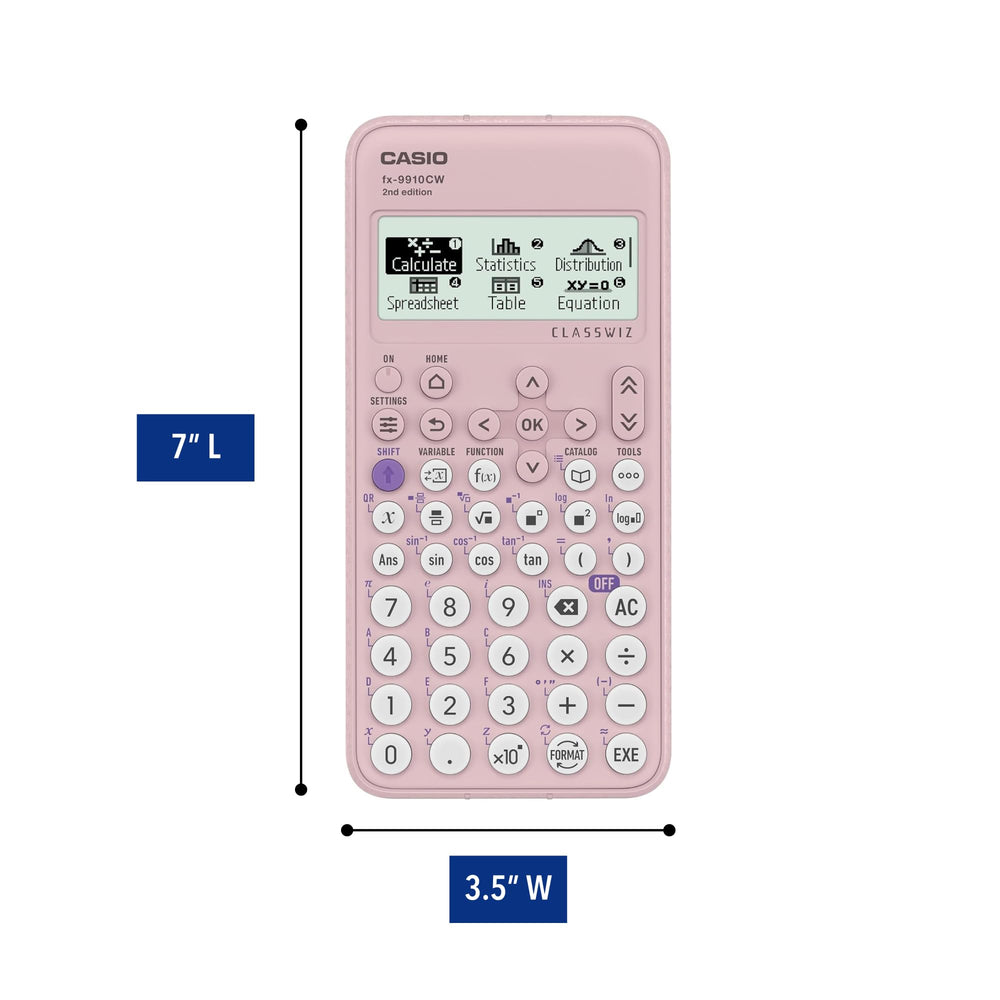 Casio vista lateral mostrando grosor y diseño ergonómico