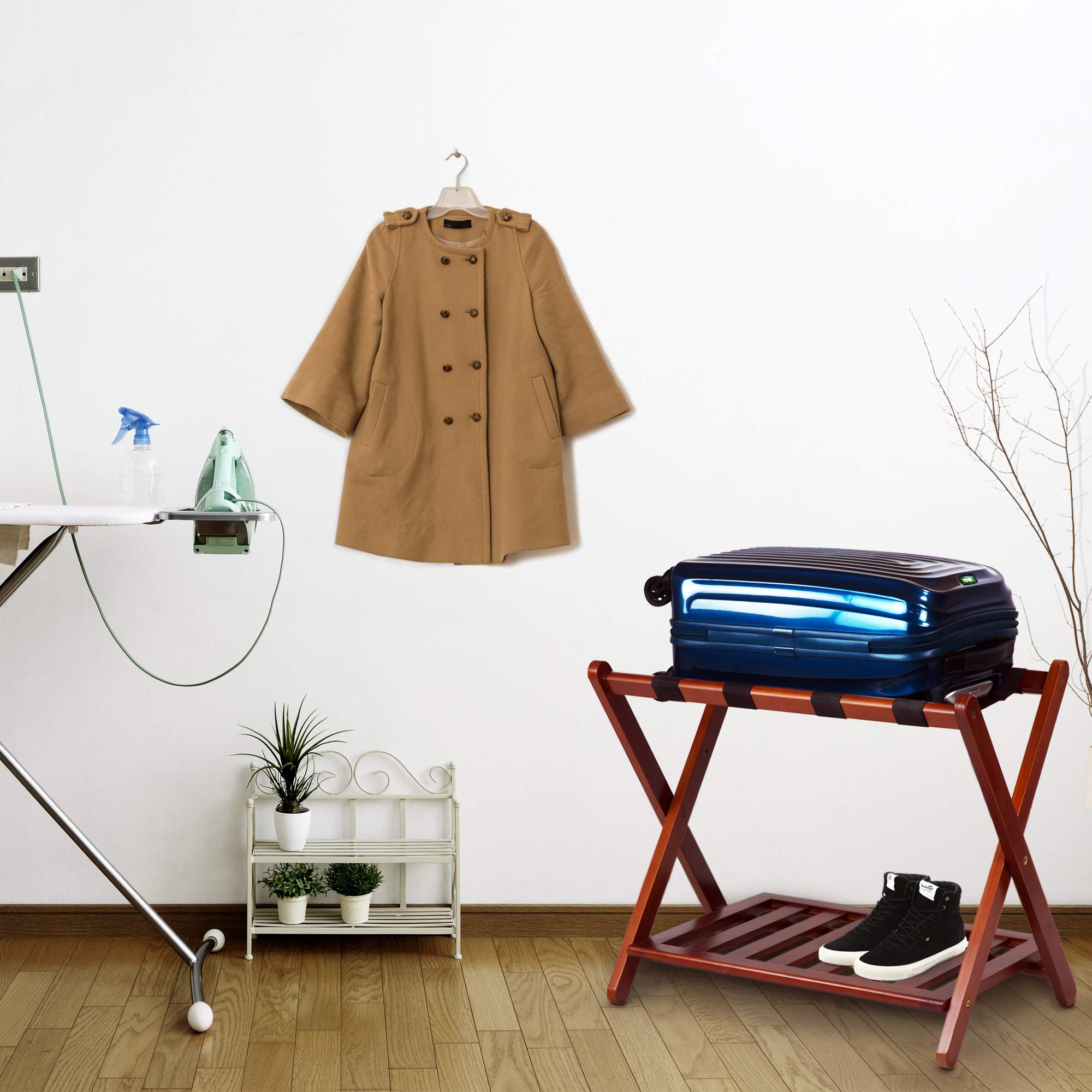 Casual Home correas reforzadas que ofrecen soporte seguro para maletas