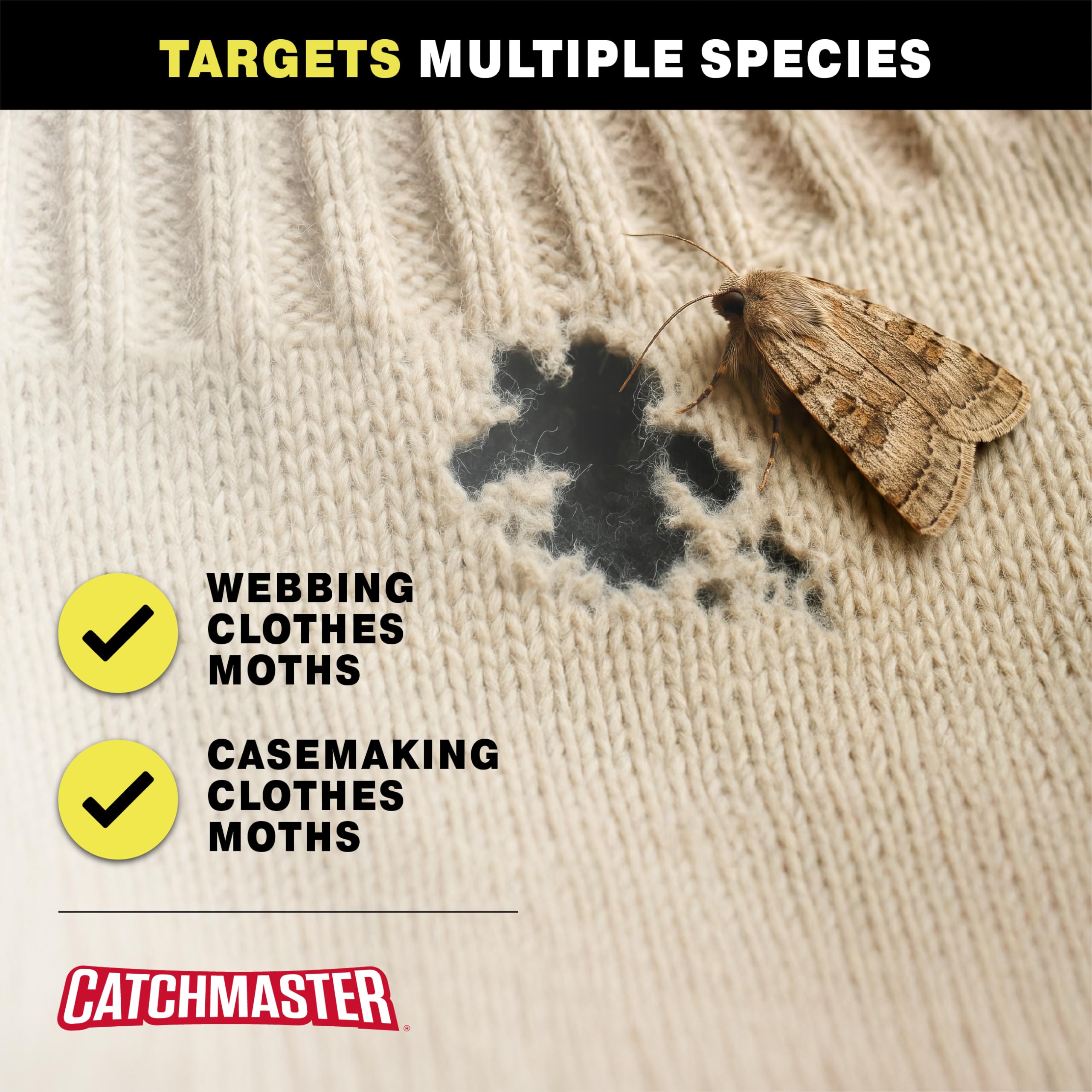 Catchmaster paquete de 6 unidades listo para uso, protección prolongada