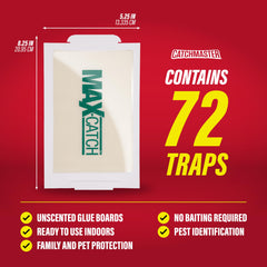 Close-up of Catchmaster adhesive surface highlighting strong tack for fast capture