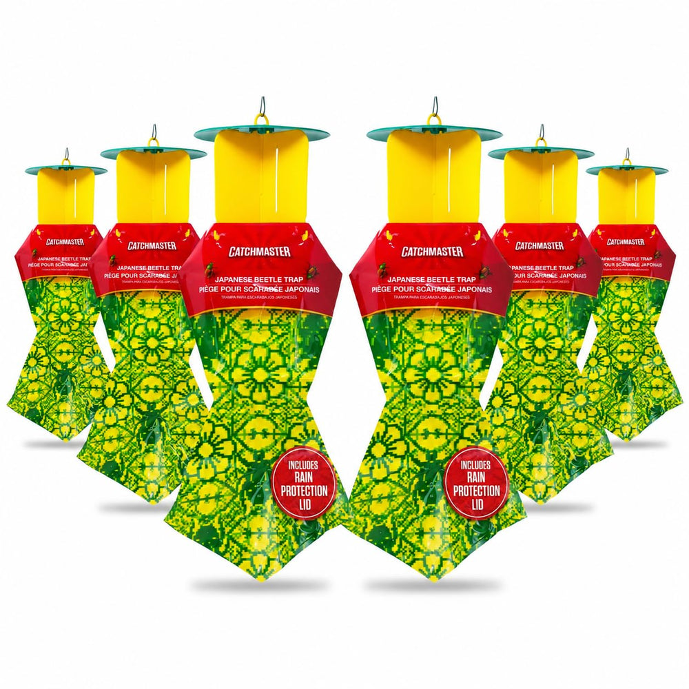 Catchmaster packaging front showing 6-pack and benefits
