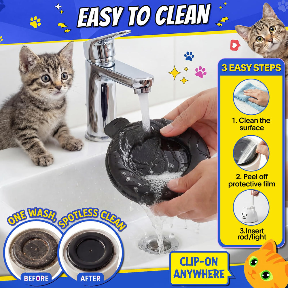 CATPICK comparación de tamaño con mano para referencia de escala