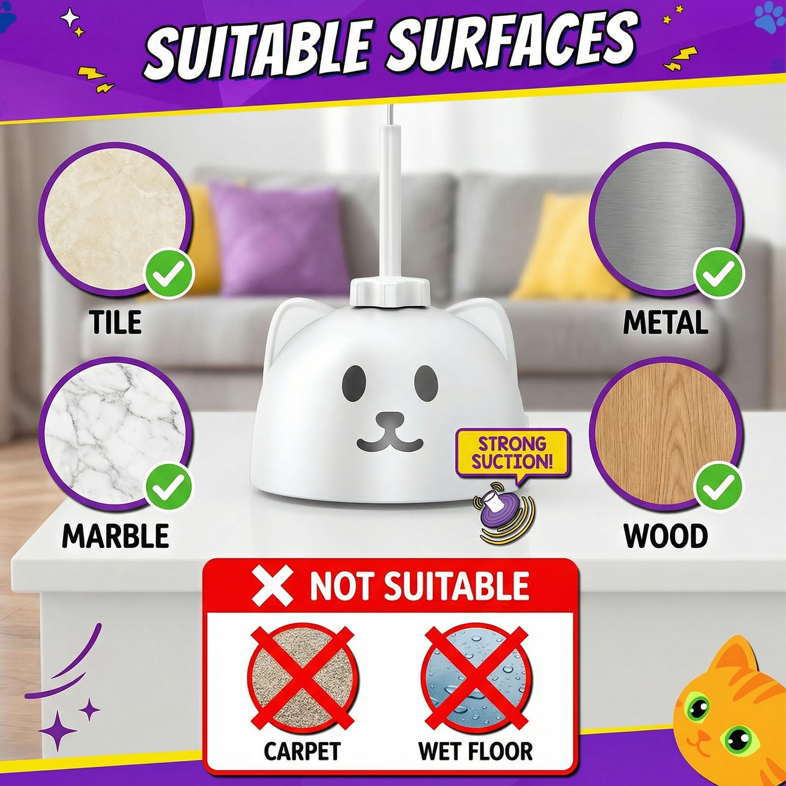 Catpick joy primer plano de la textura de las plumas y cintas duraderas