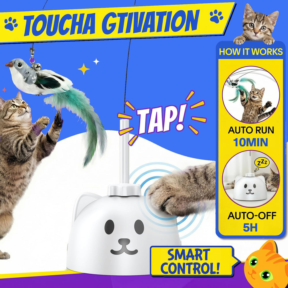 CATPICK cable USB conectado ilustrando recarga rápida y cómoda