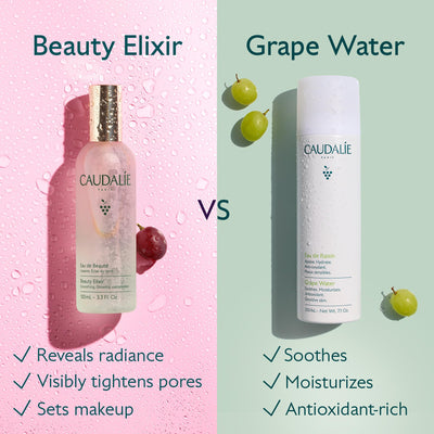 Caudalie Beauty Elixir detalle de la suspensión de aceites que aporta luminosidad