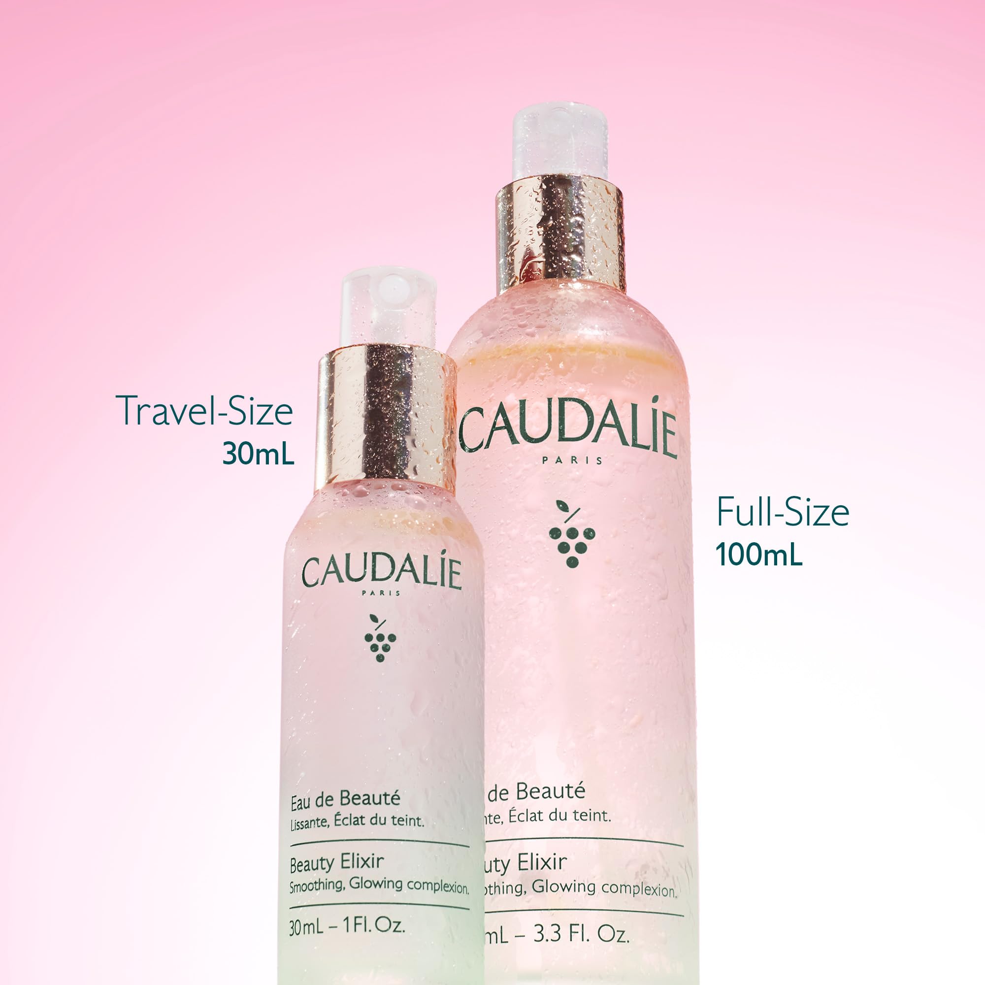 Caudalie bruma en escritorio como refresco durante la jornada laboral