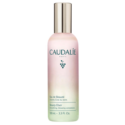 Caudalie Beauty Elixir frontal mostrando el envase y beneficios instantáneos