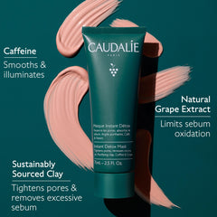 Caudalie tubo 35 ml mostrando tamaño práctico para llevar