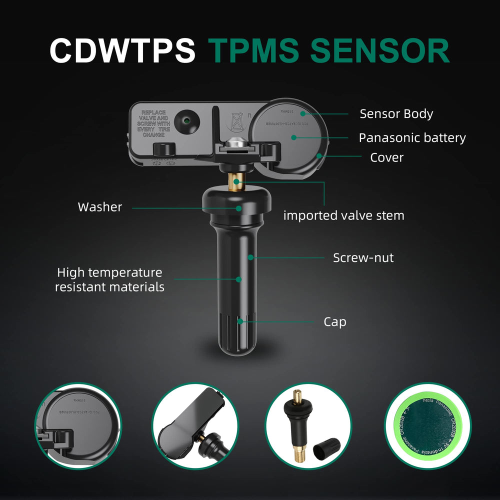 CDWTPS sensor sostenido en mano para comparar tamaño y ajuste