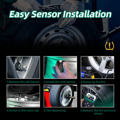 CDWTPS sensor montado en llanta, compatibilidad con vehículos GM
