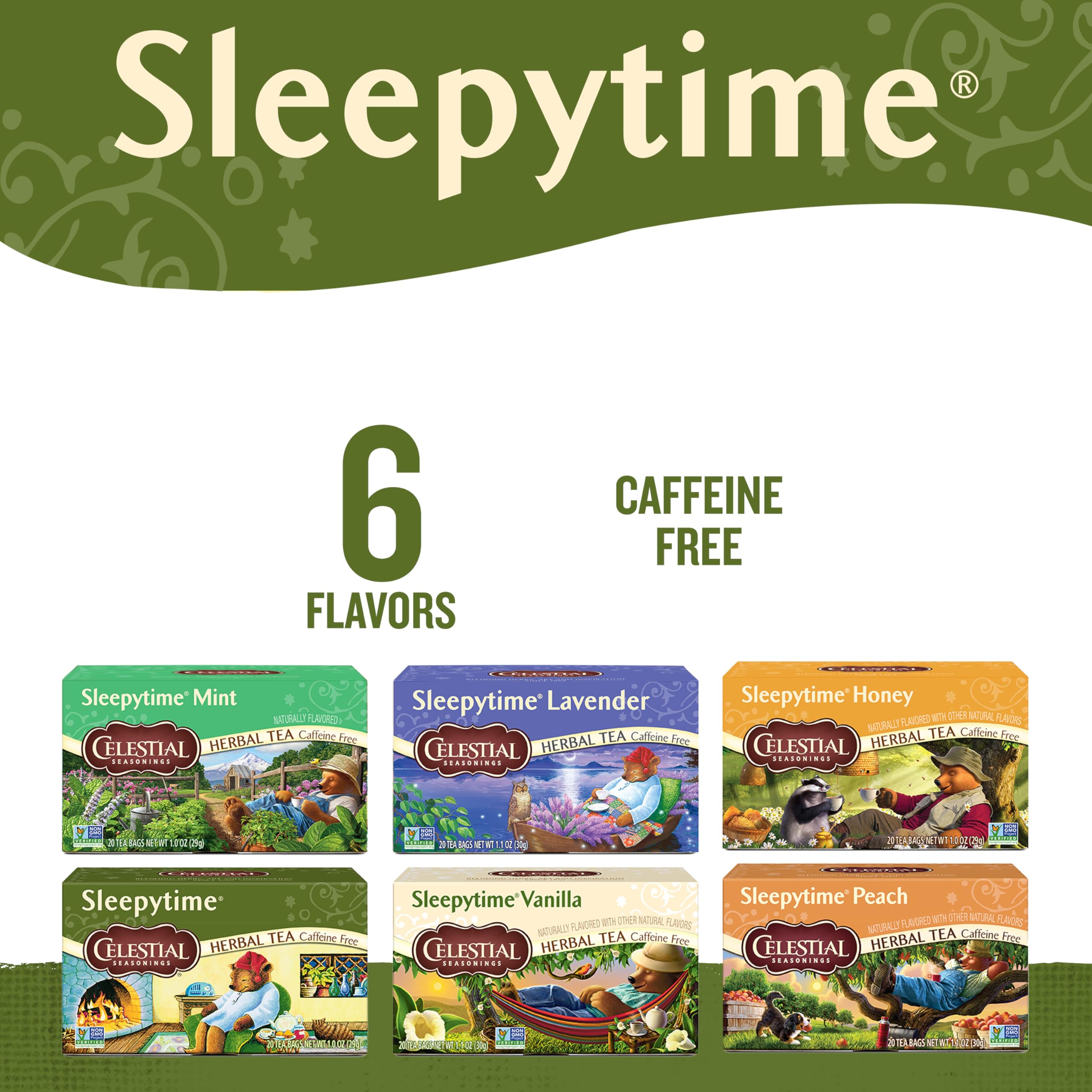Celestial Seasonings detalle de la bolsita sin etiqueta y su tejido biodegradable práctico