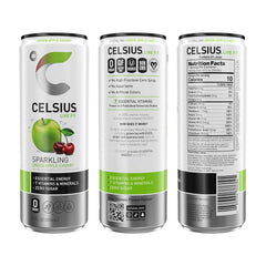 CELSIUS etiqueta con ingredientes y beneficios claros para elecciones informadas