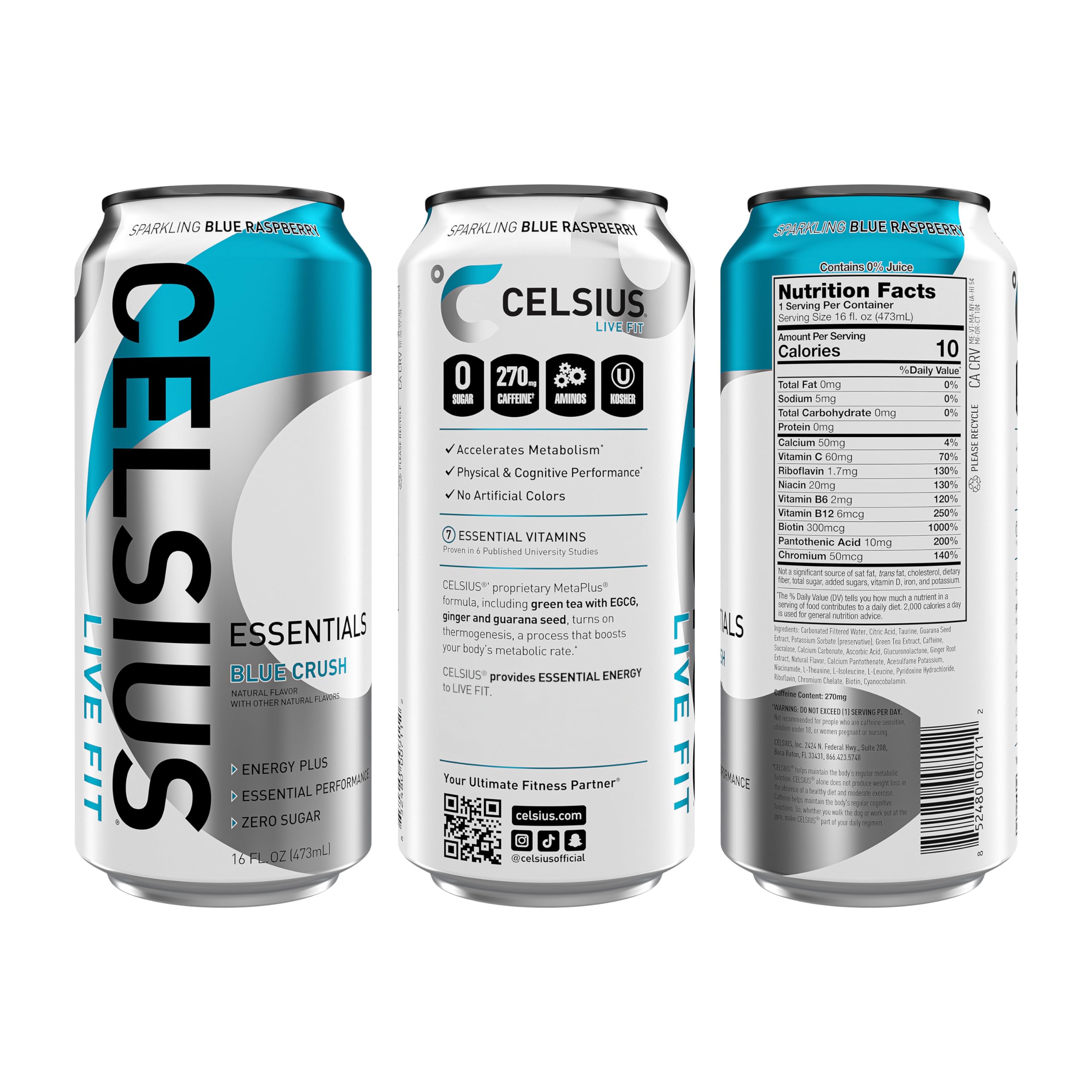 CELSIUS detalle de burbujas y textura, refresco con sabor vibrante