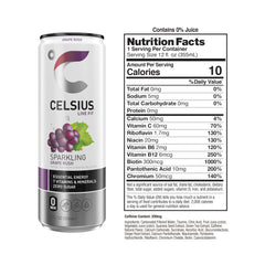 CELSIUS lata en mano demostrando tamaño conveniente y portátil