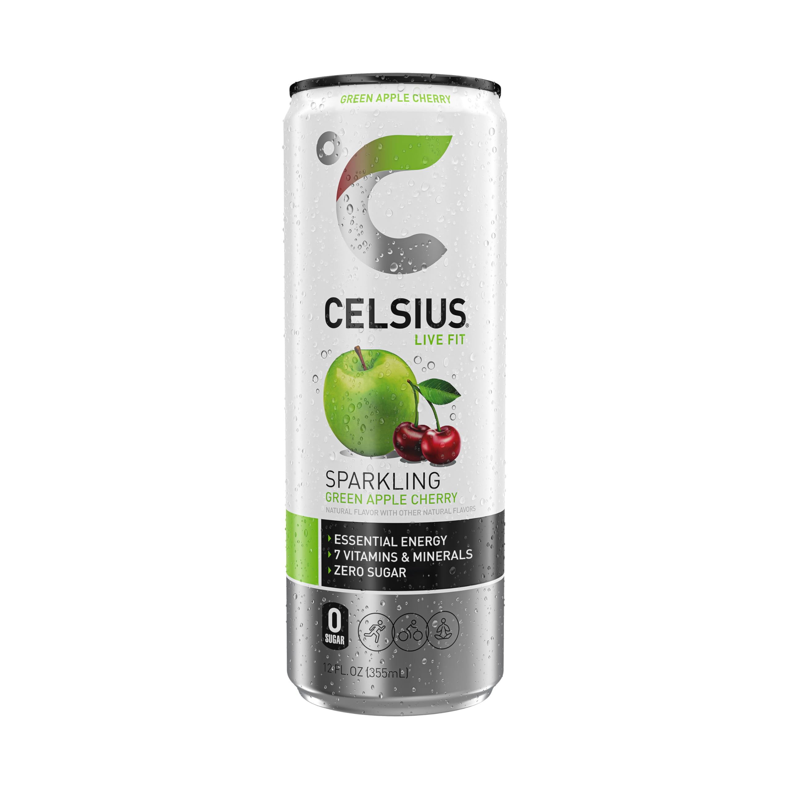 CELSIUS paquete de 12 latas conveniente para almacenamiento y consumo frecuente