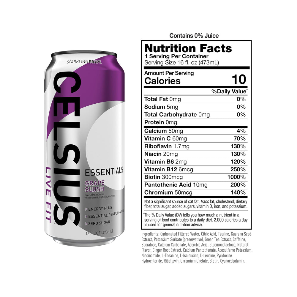 CELSIUS burbujas y textura que resaltan frescura y efervescencia