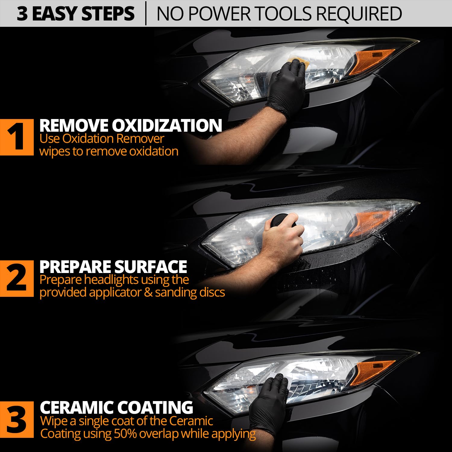 CERAKOTE toallitas cerámicas primer plano aplicando protección durable