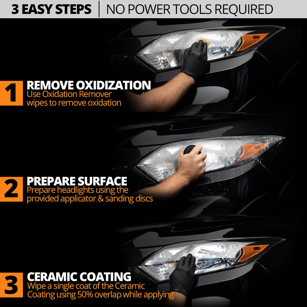 CERAKOTE toallitas cerámicas primer plano aplicando protección durable