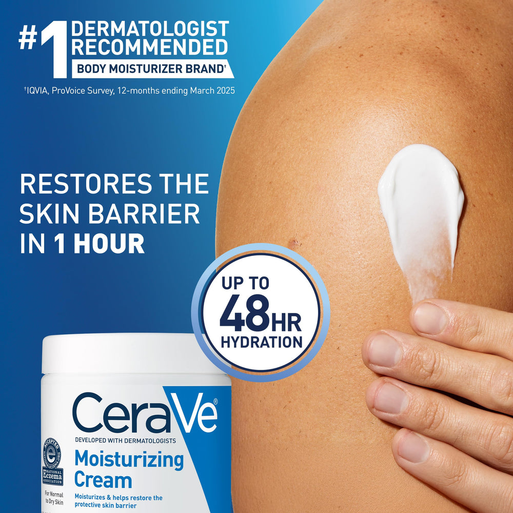 CeraVe aplicación en manos para alivio inmediato de sequedad