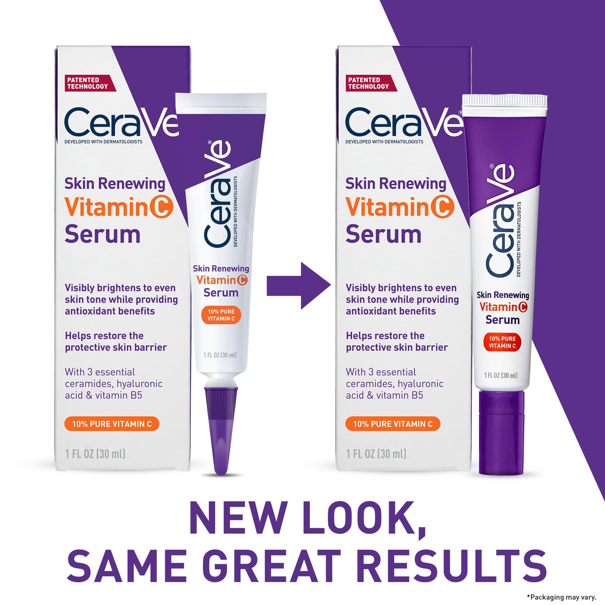 CeraVe suero vitamina C textura en gel que hidrata sin sensación grasa