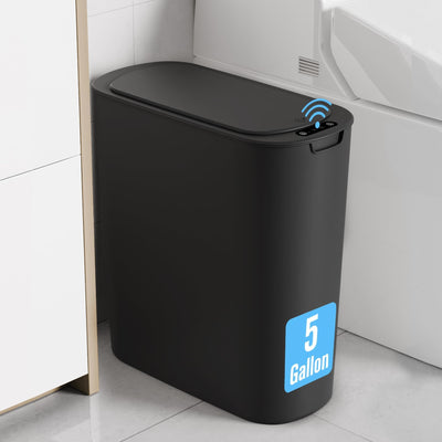 Cesun front view with lid closed showing sleek black finish and tidy look